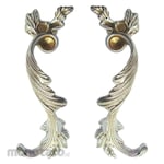 Yane Cabinet & Furniture Pull Handle Antique Silver Zinc Alloy