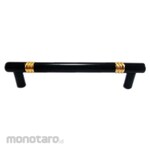 Yane Cabinet & Furniture Pull Handle Black GP Zinc Alloy