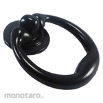 Yane Cabinet & Furniture Ring Pull Handle Black Zinc Alloy