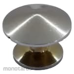 Yane Knob Handle for Cabinet & Furniture Chrome Brass (Gagang Furnitur Tarik Bulat)