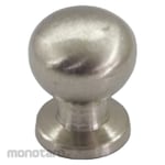Yane Knob Handle for Cabinet & Furniture SN Brass (Gagang Furnitur Tarik Bulat)