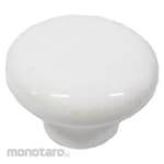 Yane Knob Handle for Cabinet & Furniture White Porcelain (Gagang Furnitur Tarik Bulat)