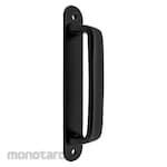 Yane Pull Handle for Cabinet & Furniture Black Doff Aluminium (Gagang Furnitur Tarik)