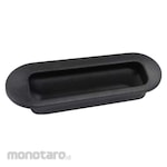 Yane Pull Handle for Cabinet & Furniture Curve Black Plastic (Gagang Furnitur Tarik)