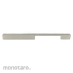 Yane Pull Handle for Cabinet & Furniture Matt Aluminium (Gagang Furnitur Tarik)