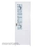 Alexander Aluminium PVC Door 1 Mirror Square