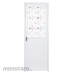 Alexander Aluminium PVC Door 1/2 Mirror