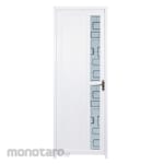 Alexander Aluminium PVC Door 2 Mirror Square
