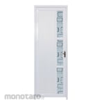 Alexander Aluminium PVC Door 3 Mirror Square