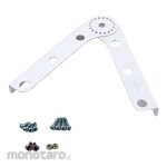 ESCO 200X200mm Free Stay Angle/White