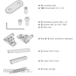 Salice Exedra Pocket Door 400-500mm