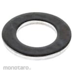 RS PRO Bright Zinc Plated Steel Plain Washer
