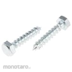 RS PRO Coach Screw Zinc Plated Steel (Sekrup)
