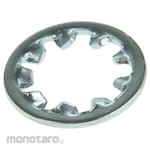RS PRO Internal Tooth Shakeproof Washer Bright Zinc Plated Steel (Ring Kunci Gerigi)