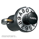 NASTA Silent Dial Combination Lock