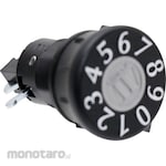 Tajima Metal Work My Number Dial Combination Lock (For Horizontal Door Opening)