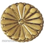 Fukui Metal & Craft Chrysanthemum Crest for Award (Ornamen Bunga Krisan)