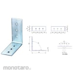 ESCO 120x120x38mm angle (steel)