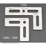 ESCO 24x65x65mm L-shaped connecting bracket (stainless steel)
