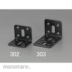 ESCO 37x 37x2mm connecting bracket (steel, black paint)