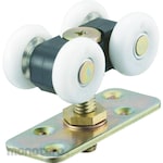 Daiken Four Wheel with Plate Bearing Type (Roda Geser dengan Pelat)