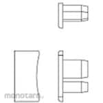 Daiken Picture Rail Fr10K-2 End Cap Set of Left and Right