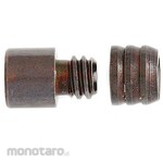 HILOGIK Brass Dowel Shelf Holder