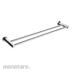 Vone Towel Bar 2 Lines Round Pipes 60cm (Gantungan Handuk)