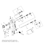 ANEST IWATA Spare Parts Spray Gun Lock Pattern Adjust Set