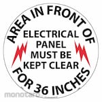 NMC Area In Front Of Electrical Panel Walk O