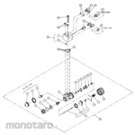 Meiji Spare Part Bolt SUS