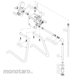 Meiji Spare Part Hexagon Bored Bolt