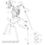 Meiji Spare Part Pump Fitting Plate