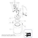 Meiji Spare Part Relief Valve