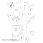 Meiji Spare Part Retaining Bolt