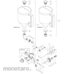 Meiji Spare Part Trigger Bearing Screw