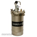 SAGOLA Upper Outlet Pots 6110 Inox Co (Tangki Tekanan / Pressure Pot)