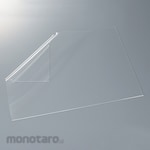 AS ONE Rubber Sheet Hardness Ultra-Transparent Silicone (Lembaran Karet)