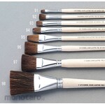 ESCO 6.4mm flat brush (camel hair)
