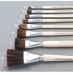 ESCO Flat Brush 9.5mm Camel Hair (Kuas Cat)