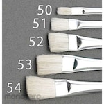 ESCO Flat Brush No.4 Wool White (Kuas Cat)
