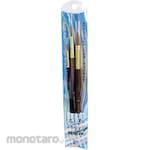 Handy Crown Paint Brush Set Hc Round (Kuas Lukis)