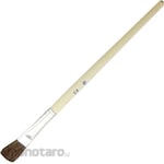 Yoshikawa Sangyo Hobby Brush Red Hair Flat Brush A Set Separately (Kuas Lukis)