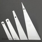 ESCO Putty Knife Set Plastic 4-Piece (Kape)