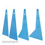 ESCO Blue Plastic Scraper Patebera Set of 4 (Kape)