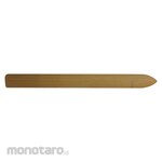TRUSCO Spatula Square Bamboo, Total Length 200mm (Kape)