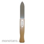 TRUSCO Square spatula stainless steel, total length 235mm, thickness 1.2, fully hardened