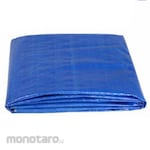 Non Brand Terpal Plastik A2 Biru/Silver 4x4m 1pc