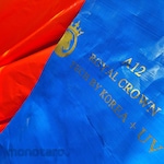 Royal Crown Terpal Biru Orange A12