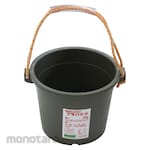 AnzenKougyou Plastic bucket type 13 gray (Ember Plastik)